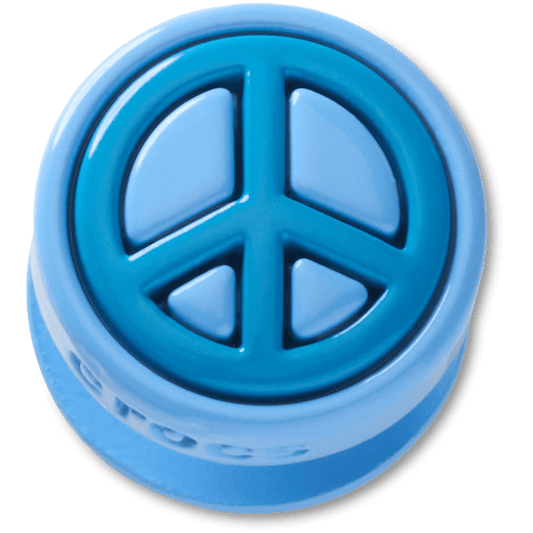 Blue Peace Sign Icon Jibbitz™ charms - Crocs outlet