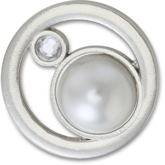 Silver Ring With Pearl Jibbitz™ charms - Crocs sale