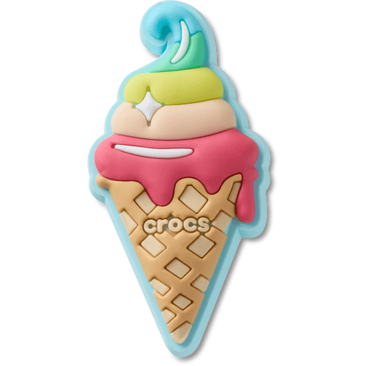 Waffle Ice Cream Cone Jibbitz™ charms - Crocs for sale