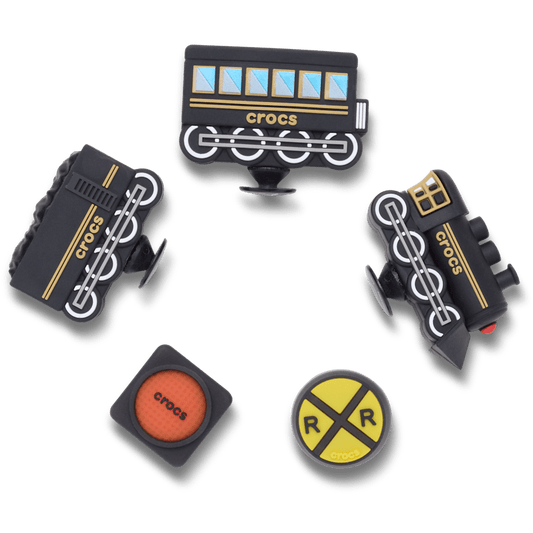 3D Train 5 Pack Jibbitz™ charms - Crocs on sale