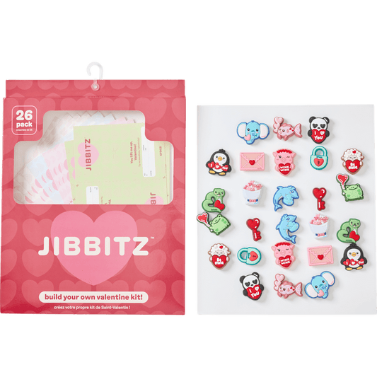 Valentines Day Card 26 Pack Jibbitz™ charms - Crocs for sale