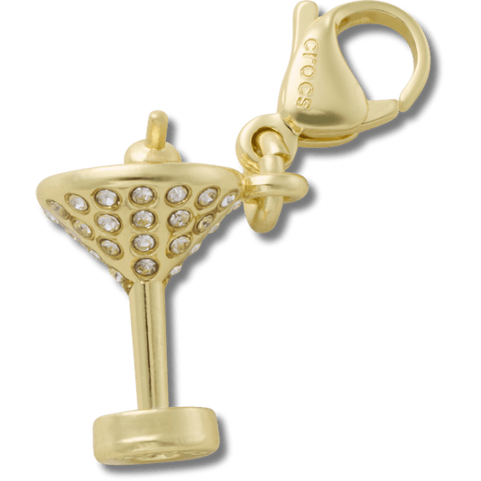 Gold Martini Charm Jibbitz charm - Crocs US