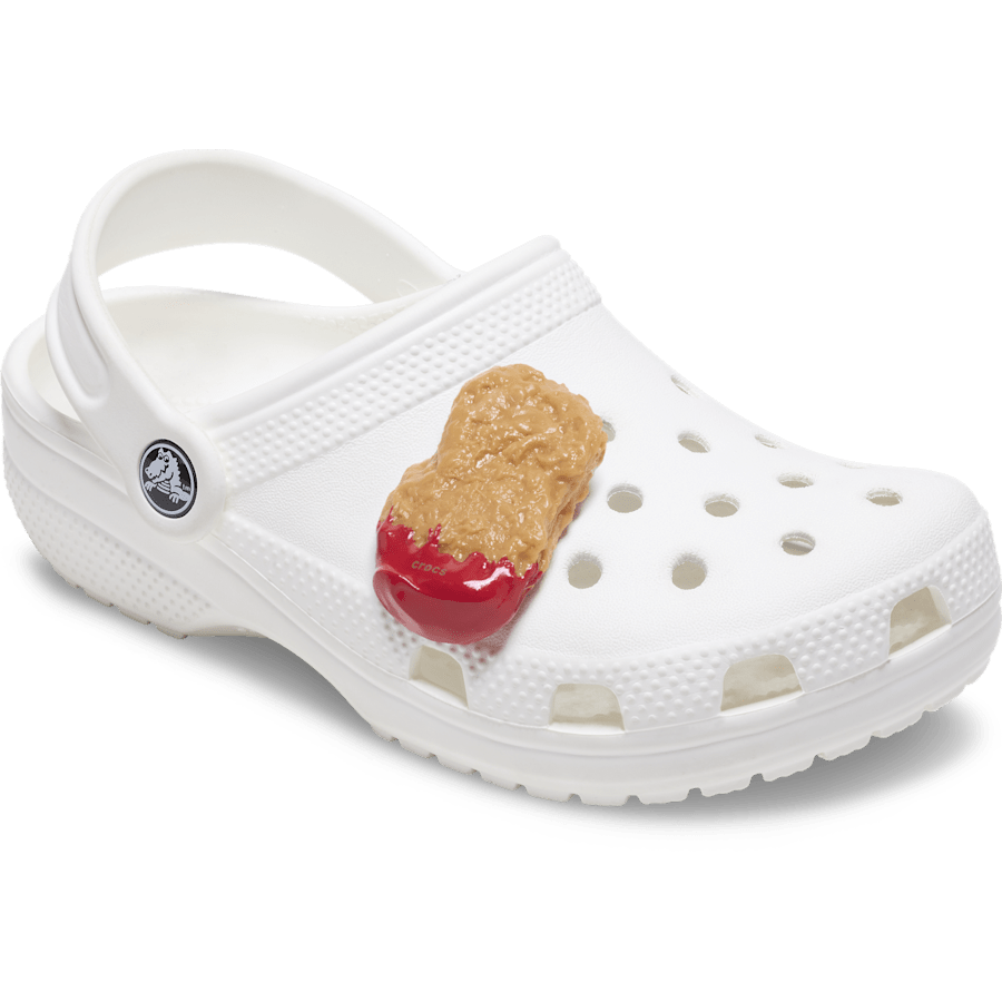 Chicken Nugget Dipped Ketchup Jibbitz™ charms - Crocs online