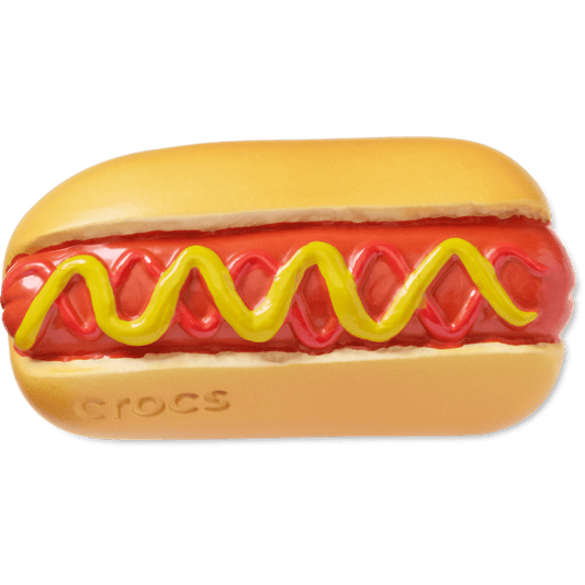 Hot Dog Dipped in Mustard Jibbitz™ charms - Crocs online