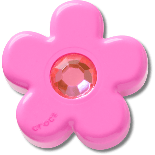 Bright Pink Flower With Gem Jibbitz™ charms - Crocs near me
