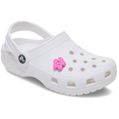 Bright Pink Flower With Gem Jibbitz™ charms - Crocs near me