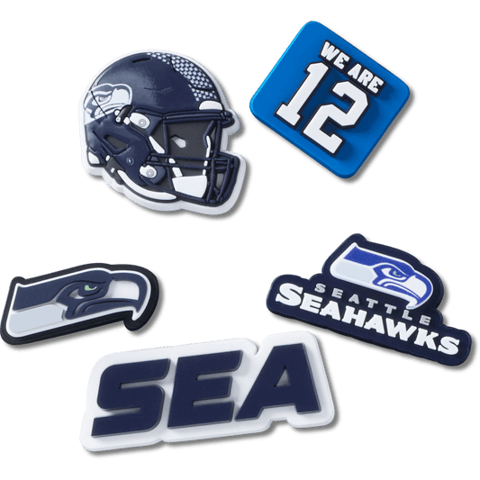 NFL Seattle Seahawks 5 Pack Jibbitz Shoe Charm - Crocs online