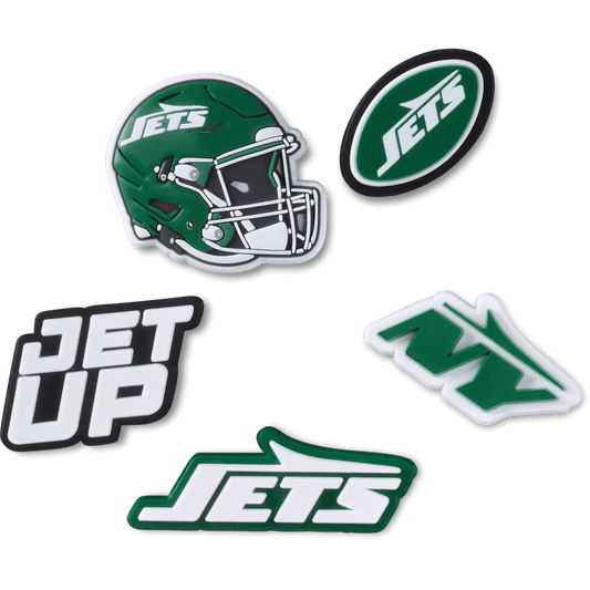 NFL New York Jets 5 Pack Jibbitz Shoe Charm - Crocs US