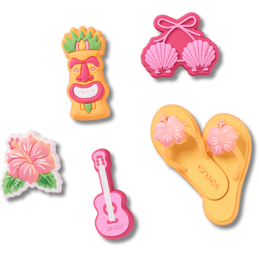 Tiki Vacation 5 Pack Jibbitz™ charms - Crocs sale