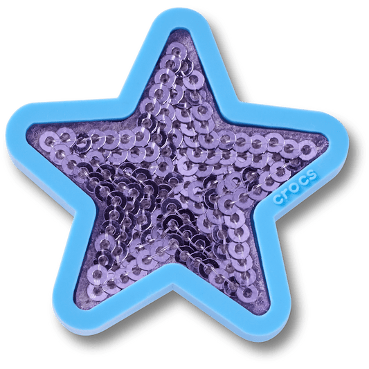 Purple Sequin Star Jibbitz™ charms - Crocs online