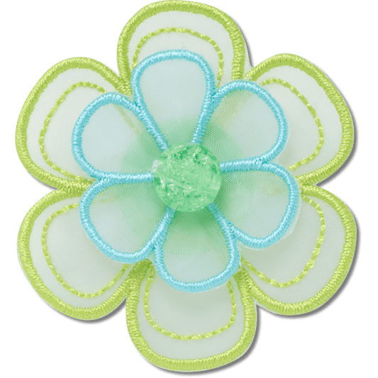 Green Mesh Flower Jibbitz™ charms - Crocs outlet