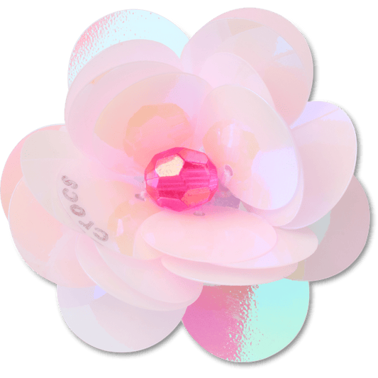 Sequin Pink Flower Jibbitz™ charms - Crocs near me