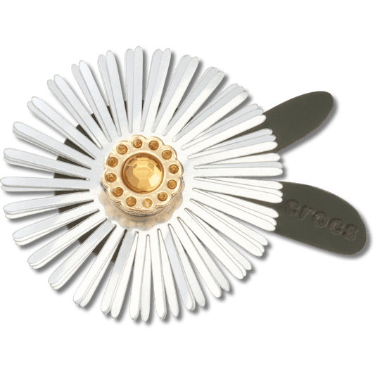 Silver Sequin Flower Jibbitz™ charms - Crocs online