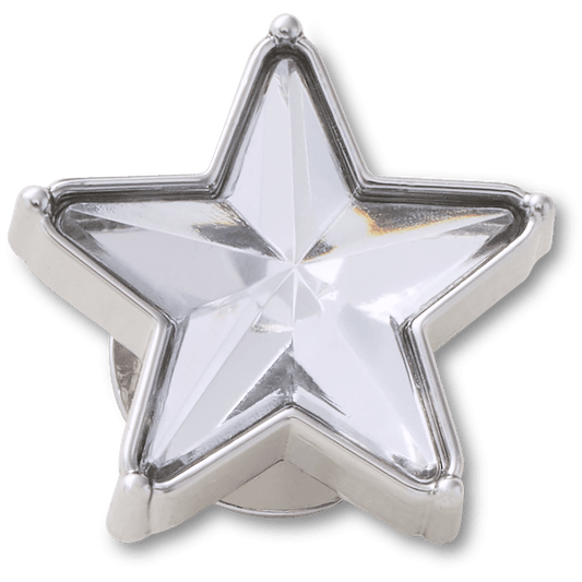 Silver Gem Sparkle Star Jibbitz™ charms - Crocs outlet