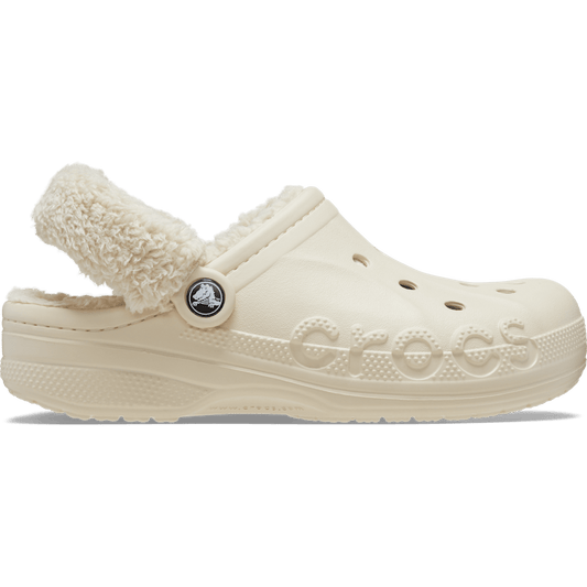 Baya Lined Fuzz-Strap Clog - Crocs for sale