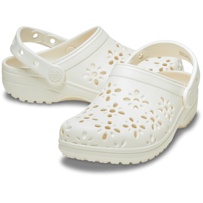 Classic Floral Cut-Out Clog - Crocs on sale