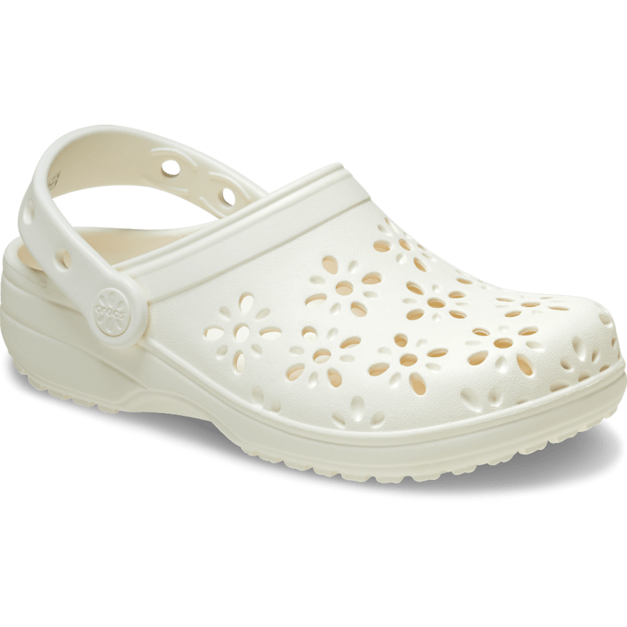 Classic Floral Cut-Out Clog - Crocs on sale