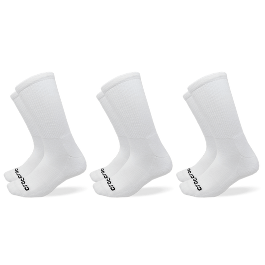 CrocsSocks Crew Texture Logo 3PK - Crocs on sale