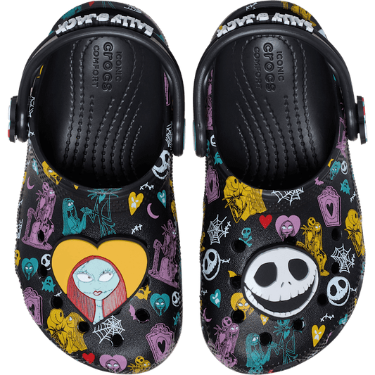 Toddlers’ Disney Tim Burton's The Nightmare Before Christmas Jack and Sally Classic Clog sale