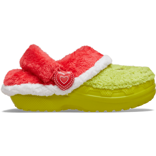 Kid's The Grinch Classic Lined Clog- Crocs on sale