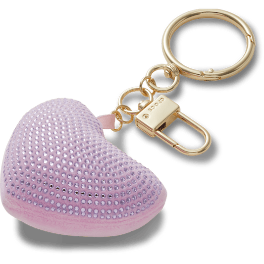 Plush Gem Heart Bag Charm - Crocs sale
