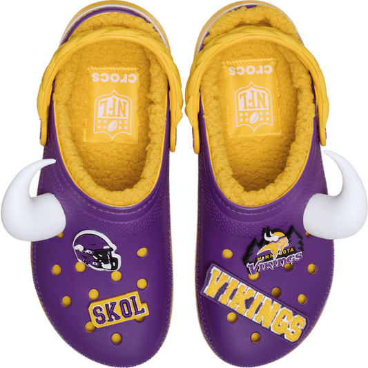 NFL Minnesota Vikings Classic Lined Clog - Crocs discount