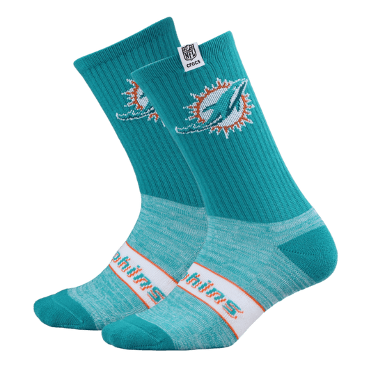 NFL Miami Dolphins Crocs Socks - Crocs on sale