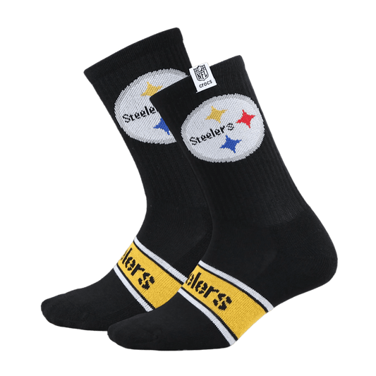 NFL Pittsburgh Steelers Crocs Socks - Crocs for sale