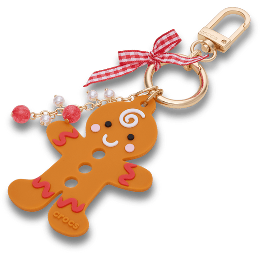 Gingerbread Man Bag Charm - Crocs sale